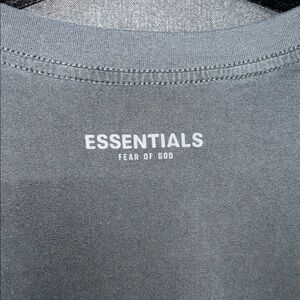 Vintage Essentials Fear of God Black T-Shirt Sz. M